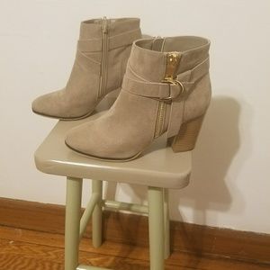 Tan boots